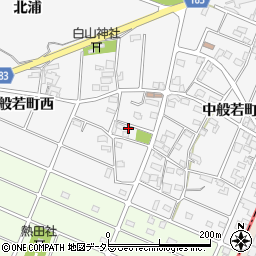 愛知県江南市中般若町西213周辺の地図