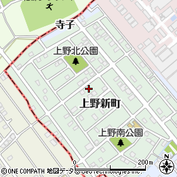 愛知県犬山市上野新町241周辺の地図