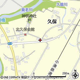 千葉県市原市久保408-5周辺の地図