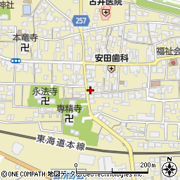 岐阜県不破郡垂井町1342周辺の地図