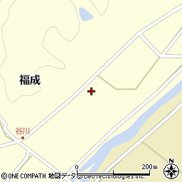 鳥取県西伯郡南部町福成515周辺の地図