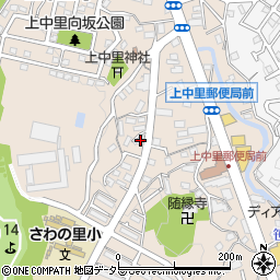 神奈川県横浜市磯子区上中里町1023周辺の地図