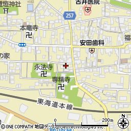 岐阜県不破郡垂井町1355周辺の地図