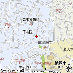 雄山荘周辺の地図