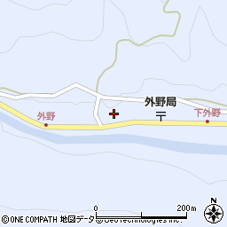 兵庫県養父市外野420周辺の地図