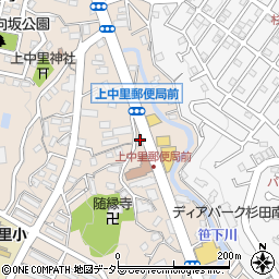 神奈川県横浜市磯子区上中里町669周辺の地図