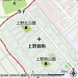愛知県犬山市上野新町245-2周辺の地図