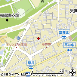 愛知県江南市草井町西47周辺の地図