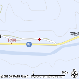 兵庫県養父市外野66周辺の地図