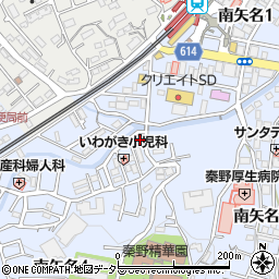 秦野武道学園周辺の地図