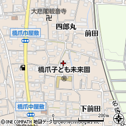 愛知県犬山市橋爪五反田37周辺の地図