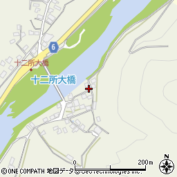 兵庫県養父市十二所1064周辺の地図
