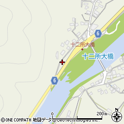 兵庫県養父市十二所20周辺の地図
