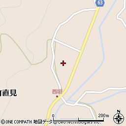 京都府福知山市夜久野町直見周辺の地図