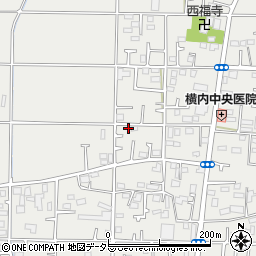 神奈川県平塚市横内2781周辺の地図