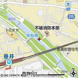 桜橋周辺の地図