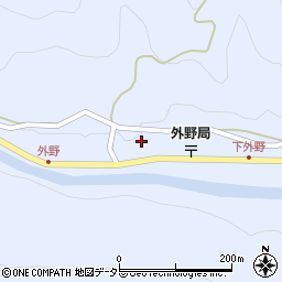 兵庫県養父市外野422周辺の地図