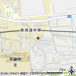 岐阜県不破郡垂井町2436周辺の地図