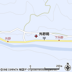 兵庫県養父市外野429周辺の地図