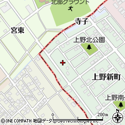 愛知県犬山市上野新町72-15周辺の地図