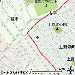 愛知県犬山市上野新町72-9周辺の地図