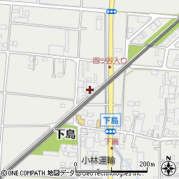 神奈川県平塚市下島416周辺の地図