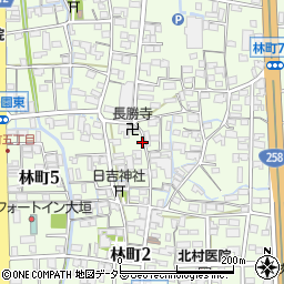 大垣林町駐車場(5)周辺の地図