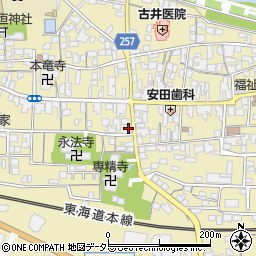 岐阜県不破郡垂井町1283周辺の地図