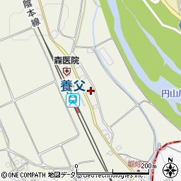 兵庫県養父市堀畑171周辺の地図