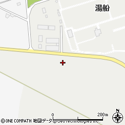 山中湖小山線周辺の地図