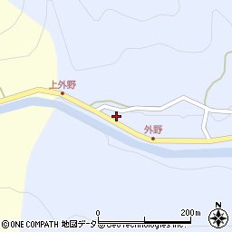 兵庫県養父市外野963周辺の地図
