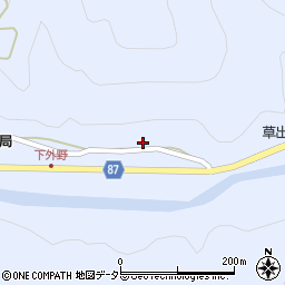 兵庫県養父市外野90周辺の地図