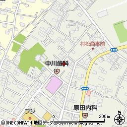 田舎寿司 寒川店周辺の地図