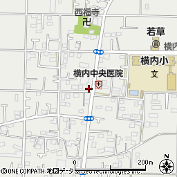 神奈川県平塚市横内2756周辺の地図