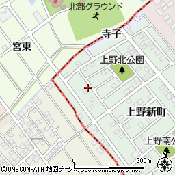 愛知県犬山市上野新町72-16周辺の地図
