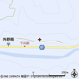 兵庫県養父市外野73周辺の地図
