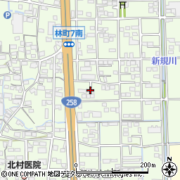 岐阜県大垣市林町7丁目148周辺の地図