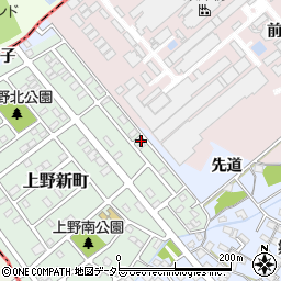 愛知県犬山市上野新町539-1周辺の地図