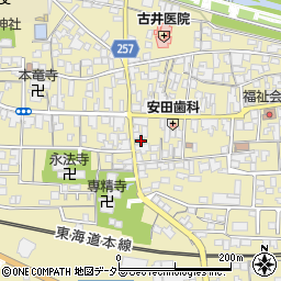 岐阜県不破郡垂井町1339周辺の地図