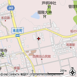 萬徳堂石材店周辺の地図
