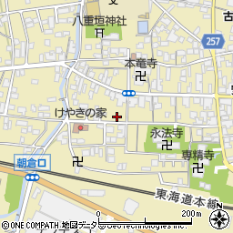 岐阜県不破郡垂井町1261周辺の地図
