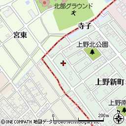 愛知県犬山市上野新町72-11周辺の地図