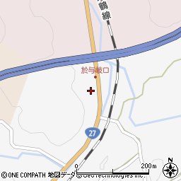 京都府綾部市上杉町（下市ノ瀬）周辺の地図