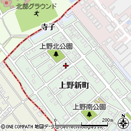 愛知県犬山市上野新町225周辺の地図
