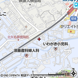 小田急パーキング南矢名第１駐車場周辺の地図