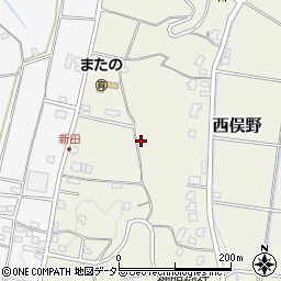 神奈川県藤沢市西俣野周辺の地図