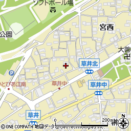 愛知県江南市草井町中82周辺の地図