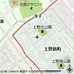 愛知県犬山市上野新町179周辺の地図