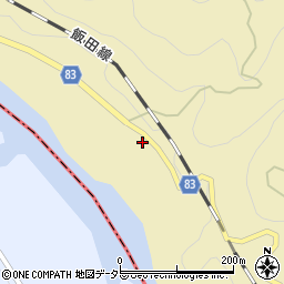 長野県下伊那郡泰阜村4734周辺の地図