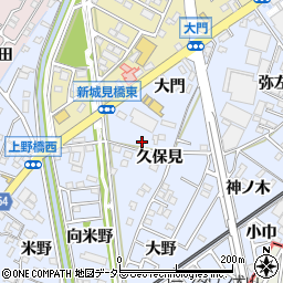 愛知県犬山市上野大門724-6周辺の地図